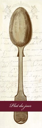 Framed Plat du Jour Print