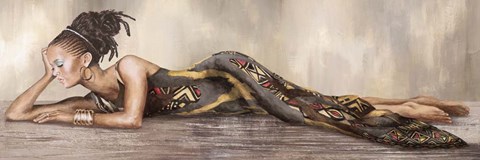 Framed Beaute d&#39;Afrique Print