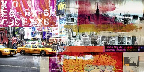 Framed Urbana I Print