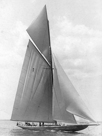Framed Vanitie During the America&#39;s Cup, 1910 Print