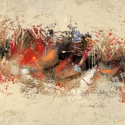 Framed Festa I Print