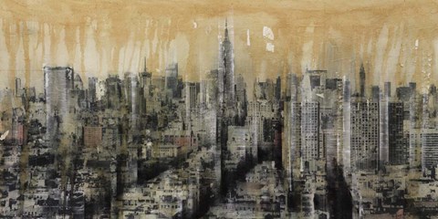 Framed NYC6 (Detail) Print