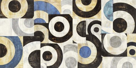 Framed Universo Circolare Print