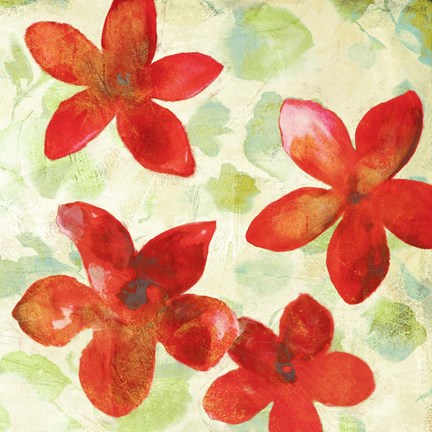 Framed Printemps II Print