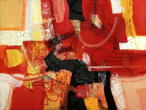 Framed Davanti al Fuoco Print