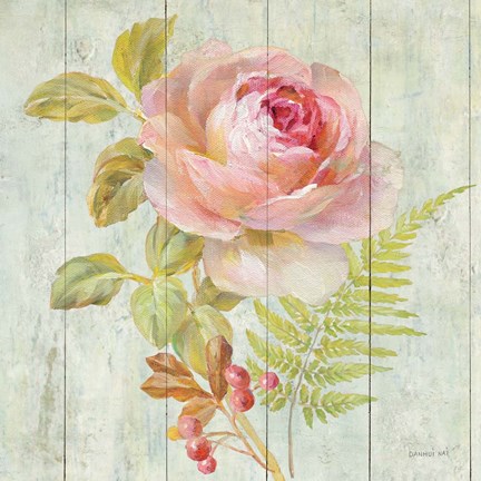 Framed Natural Flora I Print