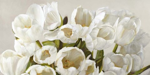 Framed Composizione in Bianco Print