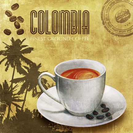 Framed Finest Coffee Print