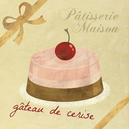 Framed Gateau de Cerise Print