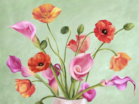 Framed Fancy Composition Print