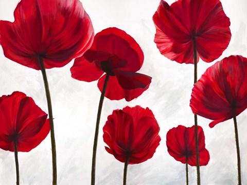 Framed Red Friends Print