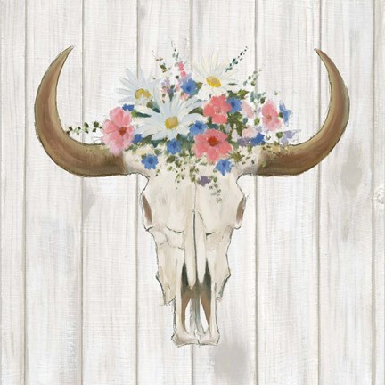 Framed Bohemian Rising II no Border Print