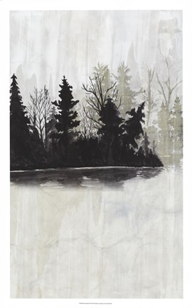 Framed Pine Island II Print