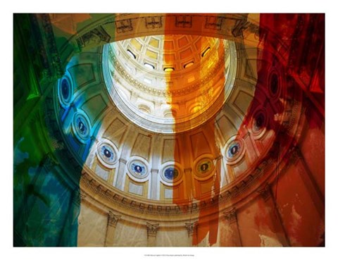 Framed Denver Capitol I Print