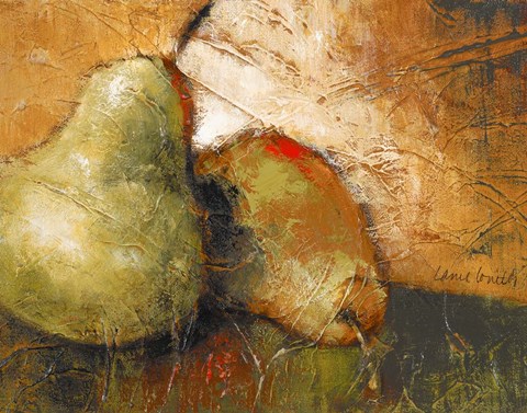 Framed Pear Study I Print