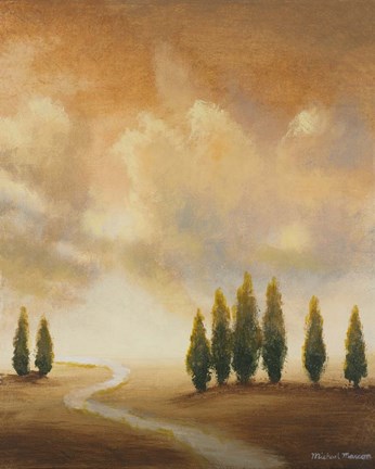 Framed Open Sky I Print