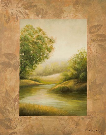 Framed Northern Lake Print