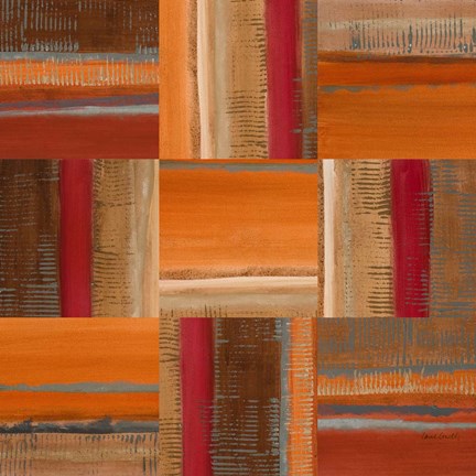 Framed Solar Patch I Print