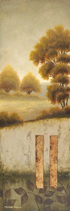 Framed Beyond the Forest Print