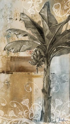 Framed Palm &amp; Ornament II Print