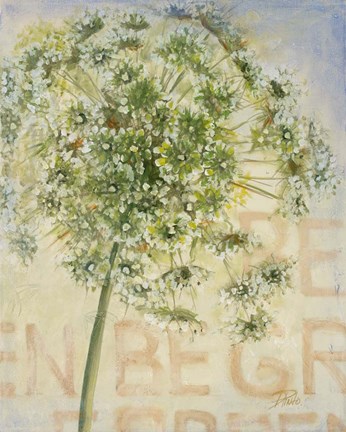 Framed Be Green I Print