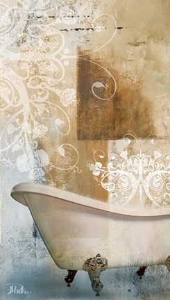 Framed Bathroom &amp; Ornaments I Print