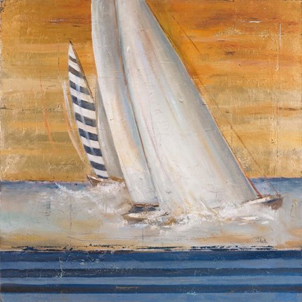 Framed Veleros I Print