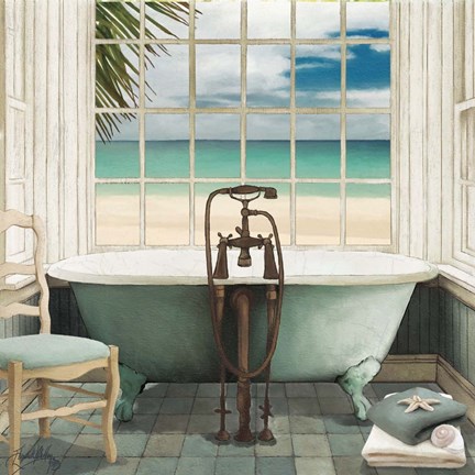 Framed Oceanview I Print