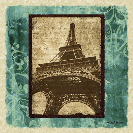 Framed Parisian Trip II Print