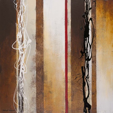 Framed Breaking Loose II Print