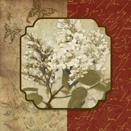 Framed Tuscan Glimpse II Print