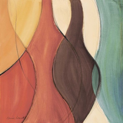 Framed Convergence II Print