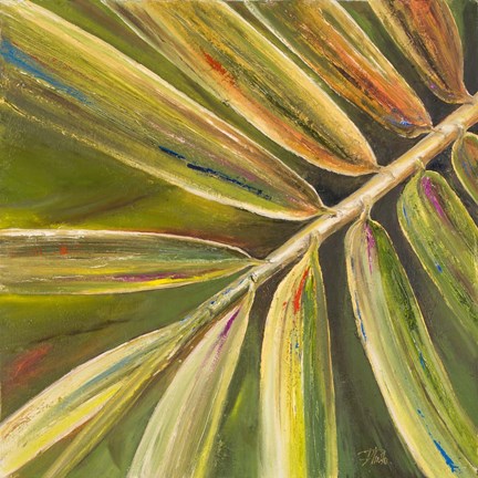 Framed Green Close Up II Print