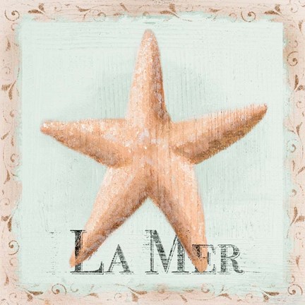 Framed La Mer Print