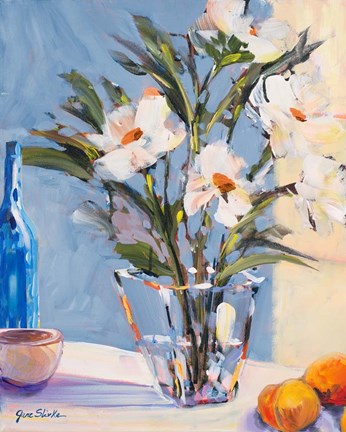 Framed Morning Rose II Print