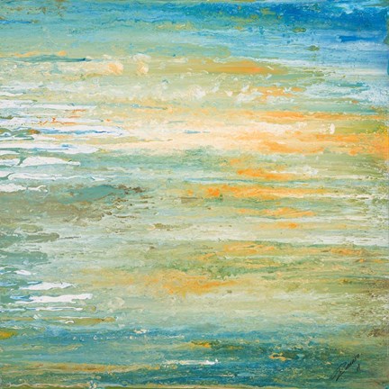 Framed Winter Sunset Print