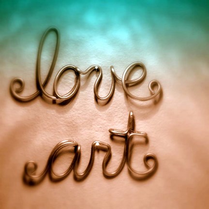 Framed Love Art Print