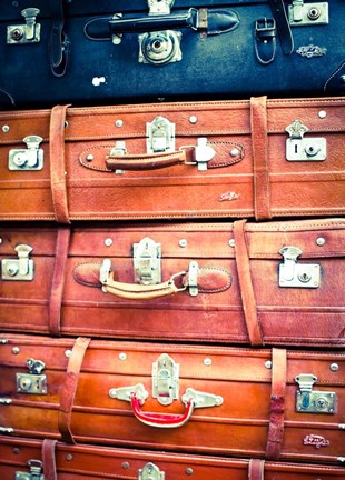 Framed Eastern Travels I Print