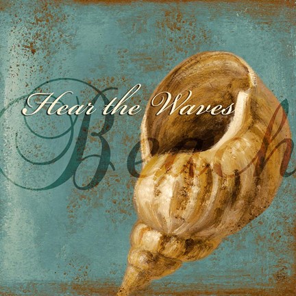 Framed Coastal Sayings II Print