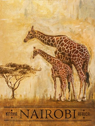 Framed Nairobi Print
