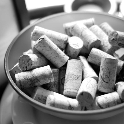 Framed Corks I Print