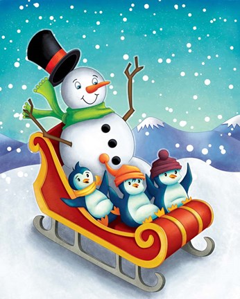 Framed Oh the Joy III Print