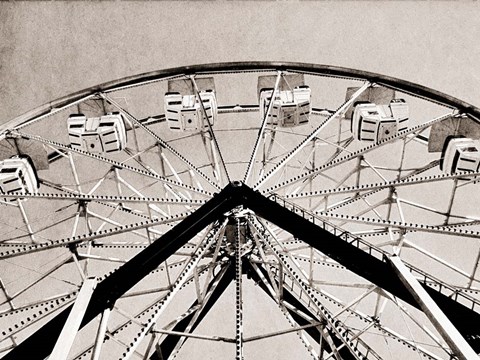 Framed Ferris Wheel Print