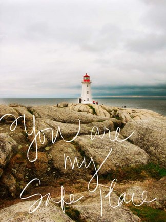 Framed Safe Place Print