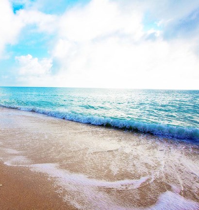 Framed Golden Sands I Print
