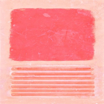 Framed Pastel Metamorphosis II Print