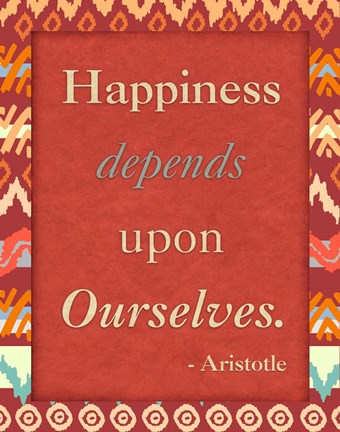 Framed Happiness Ourselves Print