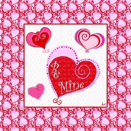 Framed Art for the Heart II Print