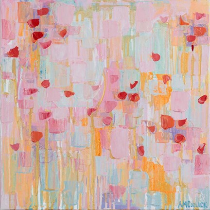 Framed Flutter Kisses I Print