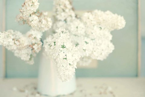 Framed Gorgeous Whites Print